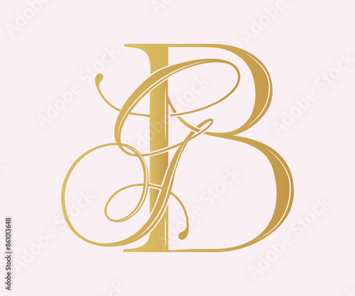 GB,BG, logo GB ,Letter GB,monogram GB photo