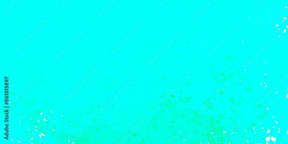 Light green vector pattern with polygonal shapes. Light green vector pattern with polygonal shapes.