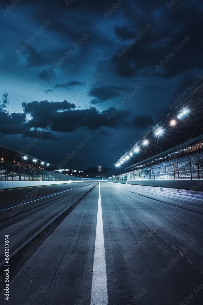 Obraz premium International race track