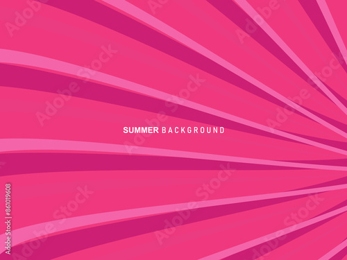 Unique artistic summer card with multicolored background, shapes and geometric elements in memphis style. Abstract design card perfect for prints, flyers, banners, invitations, charters, etc.