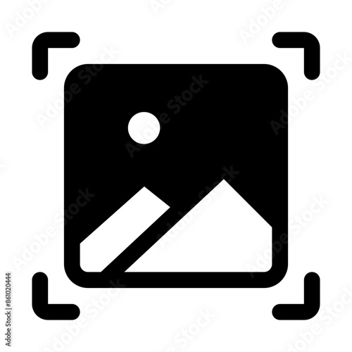 Capture Glyph Icon