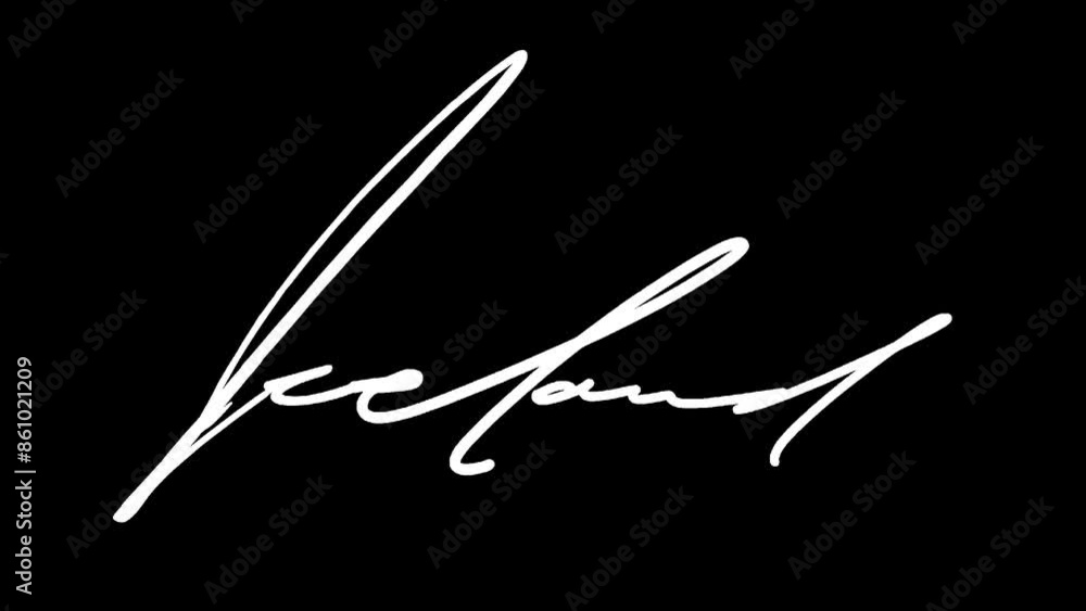 Animation of writing the name of the country Iceland. Video with transparent background, alpha channel. Suitable for use as video material. Animation of writing the name of the country Iceland. Video with transparent background, alpha channel. Suitable for use as video material.