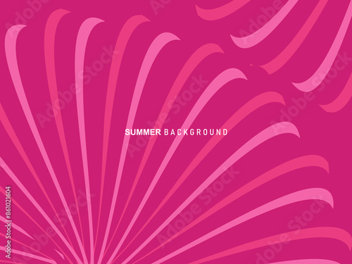 Unique artistic summer card with multicolored background, shapes and geometric elements in memphis style. Abstract design card perfect for prints, flyers, banners, invitations, charters, etc.