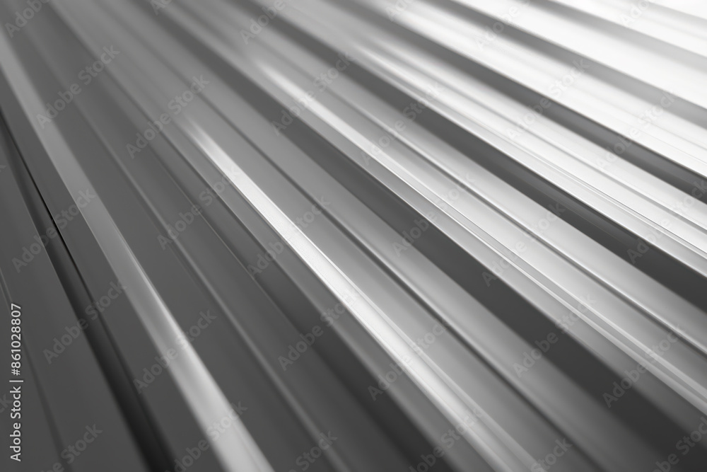 Obraz premium Diagonal lines creating abstract metallic background texture