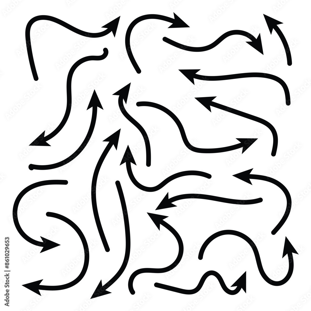 Hand drawn arrow mark icons. Doddle arrow set. Collection of hand drawn arrows. simple arrows isolated on white background. Arrow mark icons. Arrow paint design element. Vector illustration in eps 10. Hand drawn arrow mark icons. Doddle arrow set. Collection of hand drawn arrows. simple arrows isolated on white background. Arrow mark icons. Arrow paint design element. Vector illustration in eps 10.