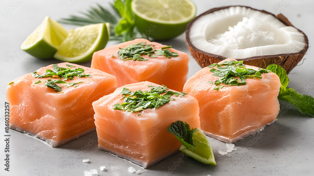 Vibrant & Refreshing: Poisson Cru - Lime & Coconut Marinated Fish Vibrant & Refreshing: Poisson Cru - Lime & Coconut Marinated Fish