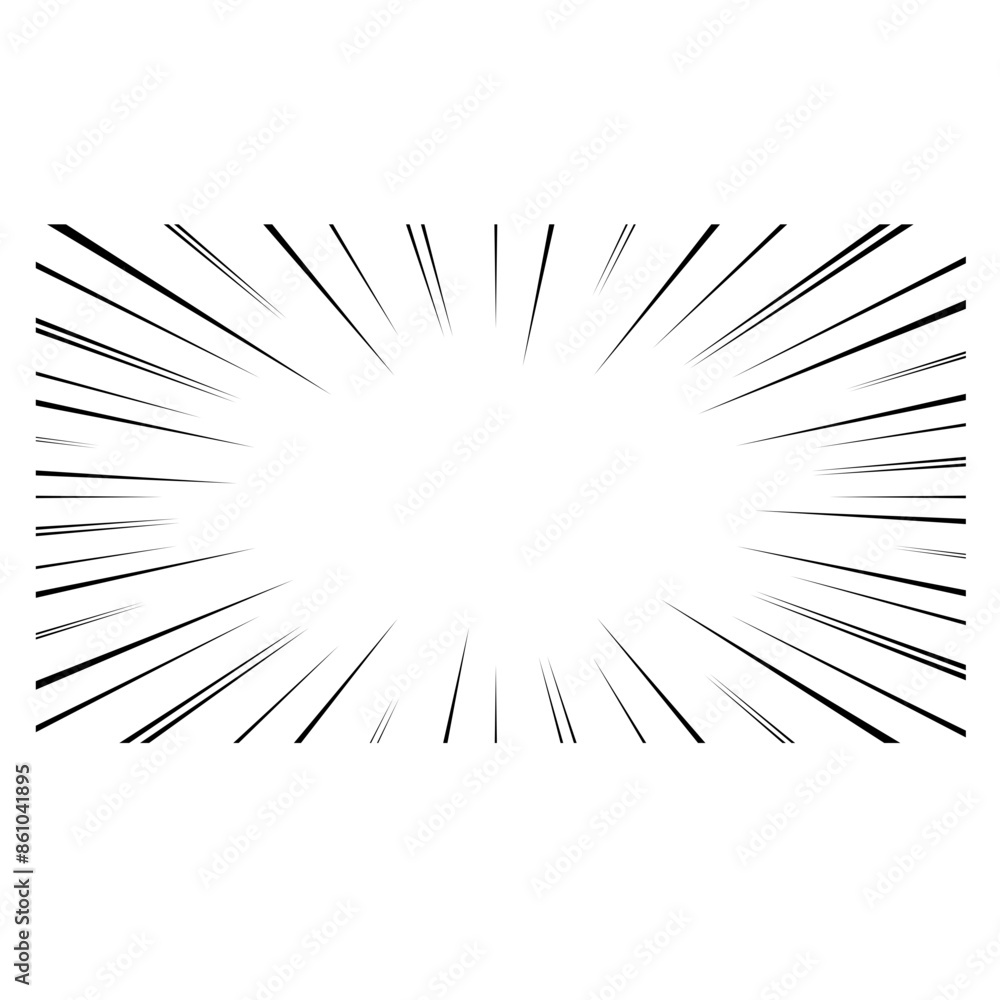 Obraz premium Comic Motion Effect