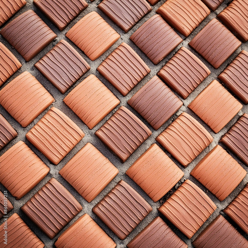 Footpath bricks pattern background. top view Footpath bricks pattern background. top view