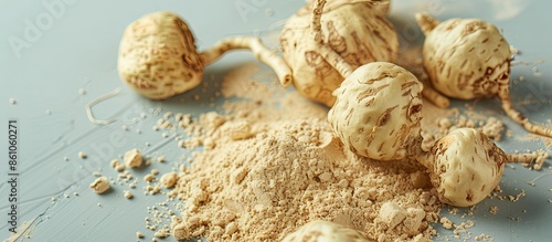 Peruvian maca roots or Peru...