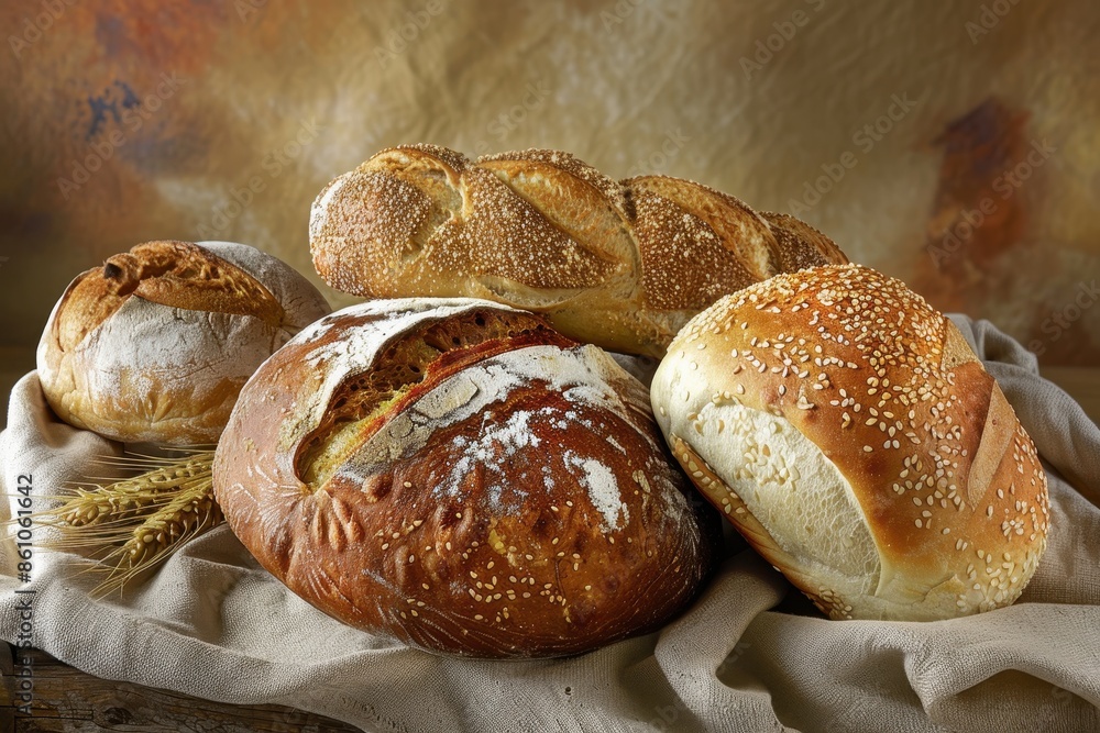 Assortment of Freshly Baked Bread Assortment of Freshly Baked Bread