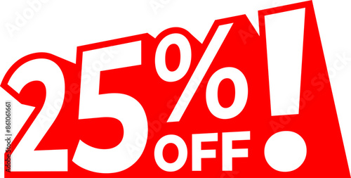 Special discount get 25% off, Flat and perspective design