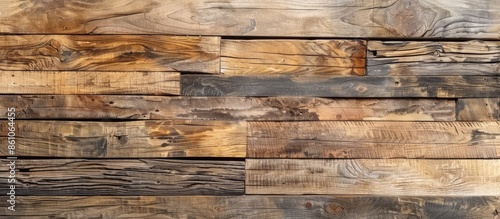 Natural wood wall or floori...