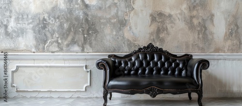 Black genuine leather class...