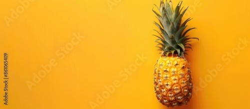 Pineapple Isolated on paste...