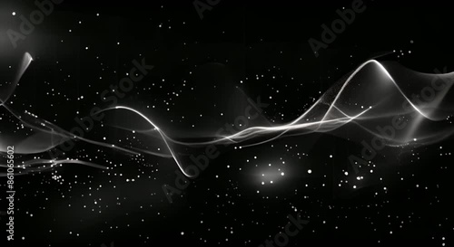 Sound wave visualizations with dynamic peaks and valleys vdo 5s