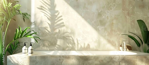 Fragment of a luxury bathro...