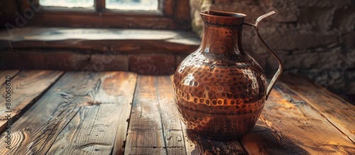 Antique copper pitcher/jug ...