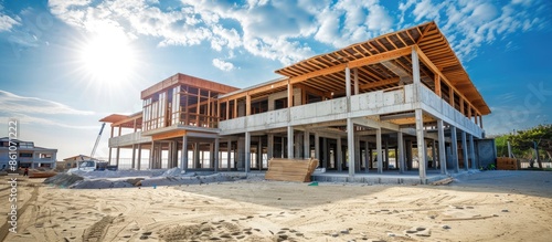 Building school under const...