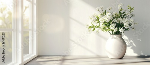 Vase with beautiful flowers...