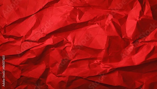 Wallpaper Mural crumpled red paper texture background Torontodigital.ca