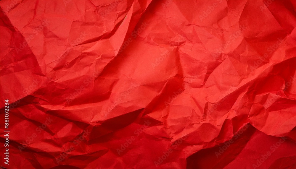 crumpled red paper texture background crumpled red paper texture background