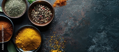 Scoop and bowls with differ...