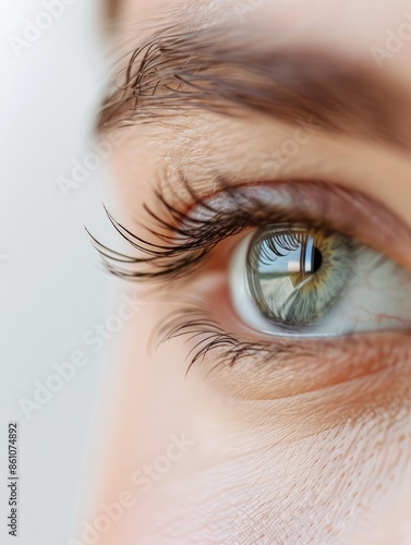 Close-Up Portraiture - A Captivating Eye in Focus