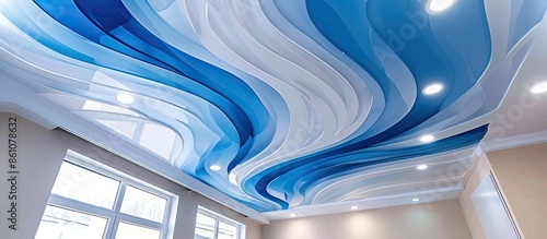 Stretch ceilings.Installati...