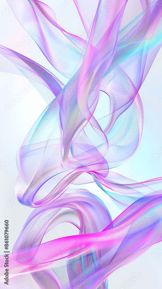 abstract 3D wallpaper of violet flowing metalic waves and shapes abstract 3D wallpaper of violet flowing metalic waves and shapes