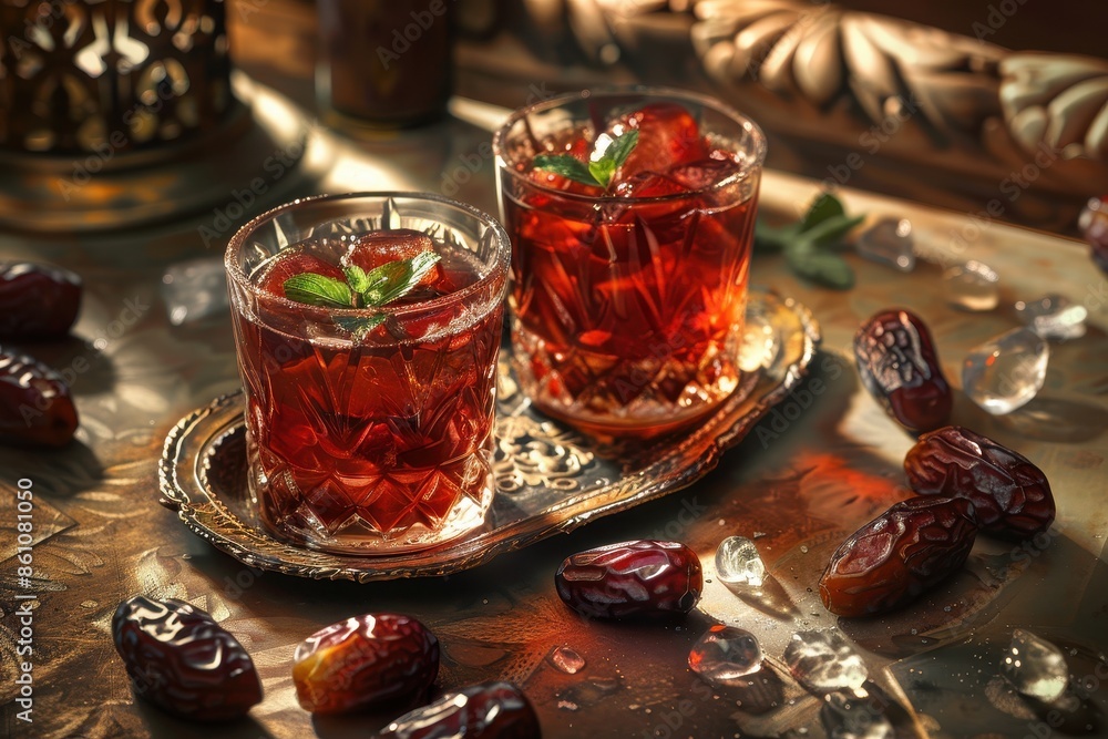 Refreshing Ramadan Drink with Dates Refreshing Ramadan Drink with Dates