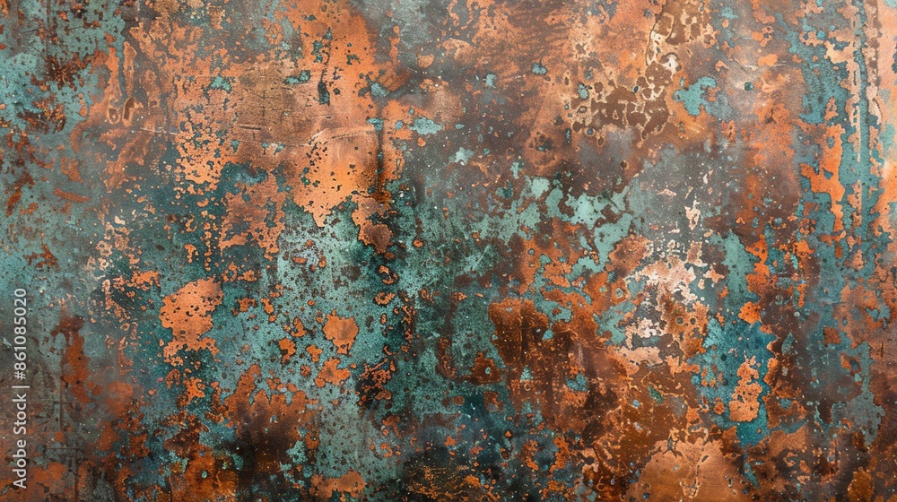 Weathered and rusty metal background