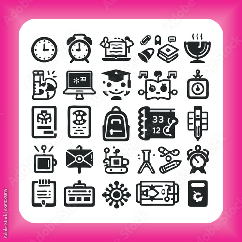 education icon collection