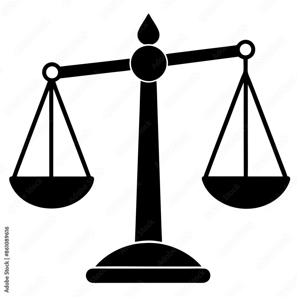 scale black silhouette icon vector art illustration. scale black silhouette icon vector art illustration.