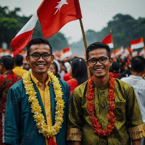 Indonesia new year celebration