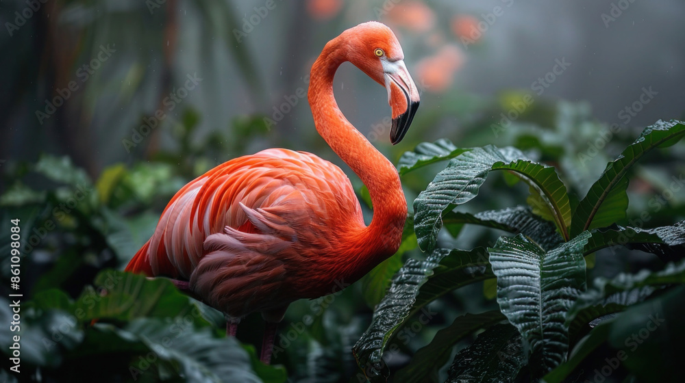 Fototapeta premium flamingo 