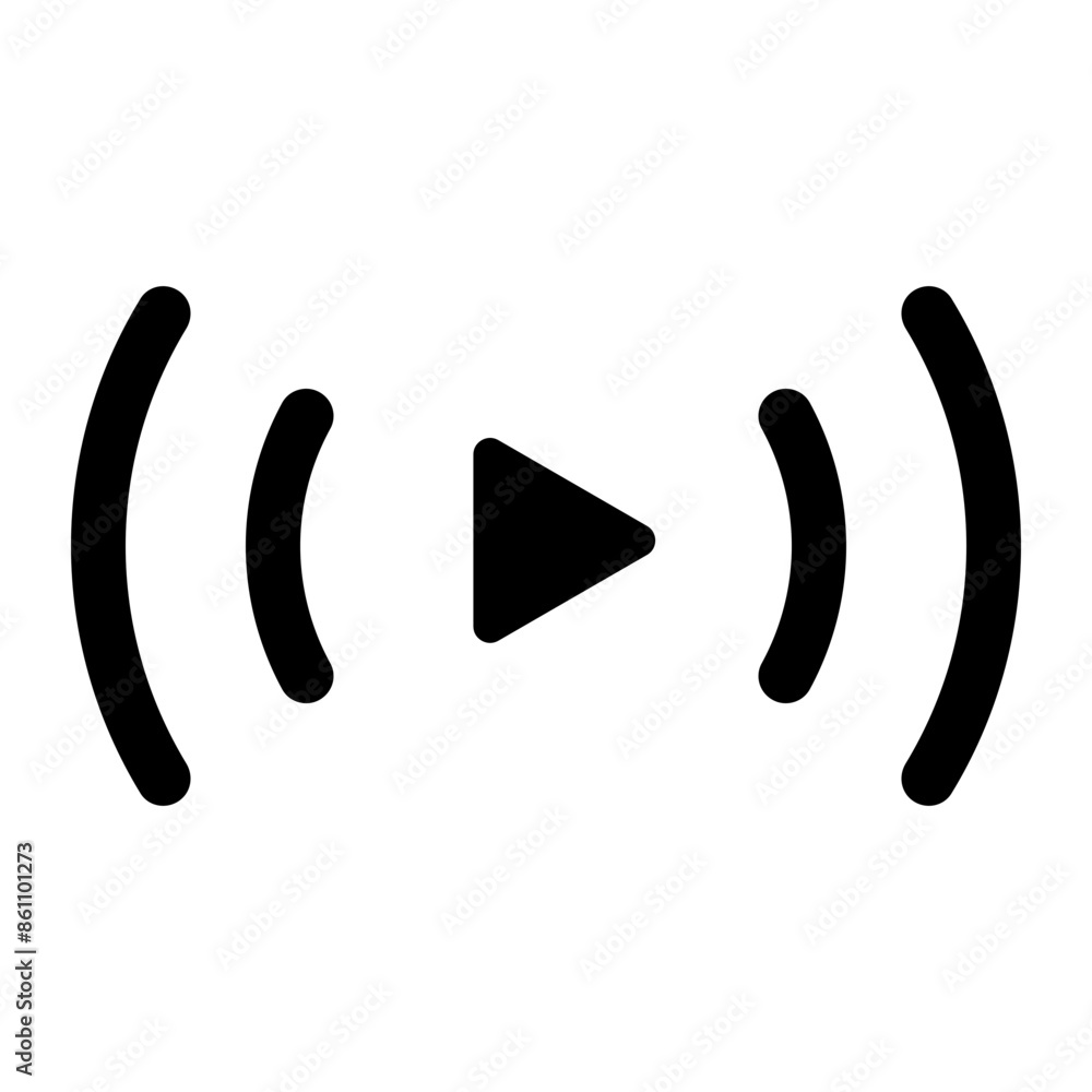 live streaming video glyph icon live streaming video glyph icon