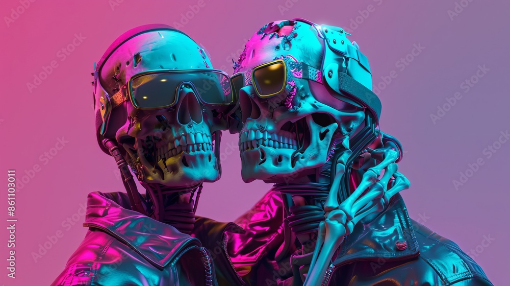Futuristic Realism 3d Zombie Lovers Futuristic Realism 3d Zombie Lovers