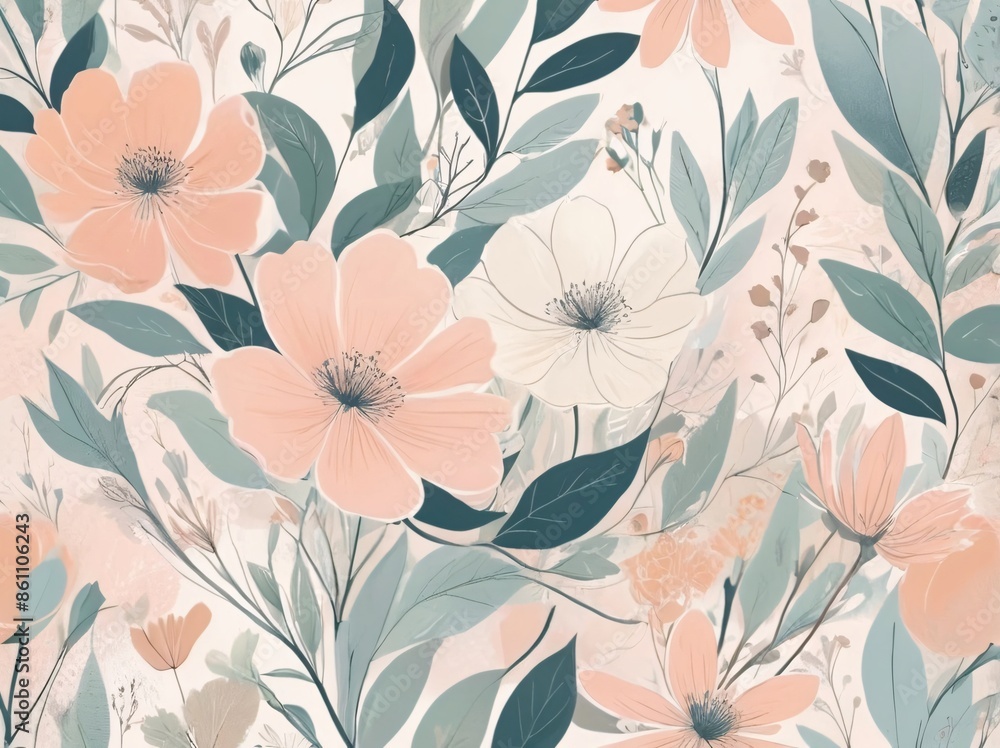 Simple Floral Illustration