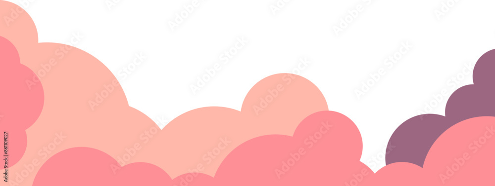 Cloud Frame Border Element Cloud Frame Border Element