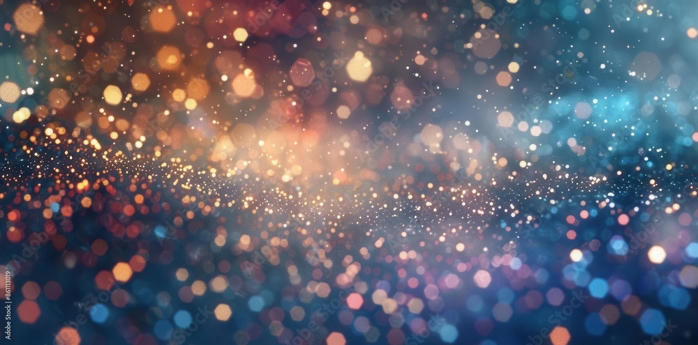 Fototapeta premium Colorful Sprinkle Explosion. Playful and vibrant sprinkle background concept