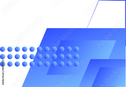 Modern Business Memphis Corner 