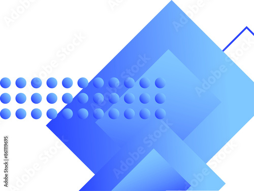 Modern Business Memphis Corner 