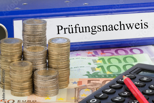 Prüfungsnachweis	 photo