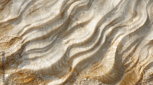 abstract textured sand background top view. copy space