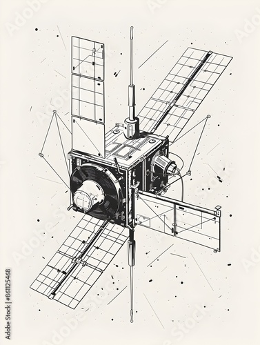 of Engineered Satellite Components with Minimalist Design