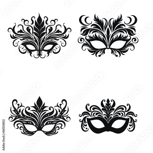 masquerade mask graphic