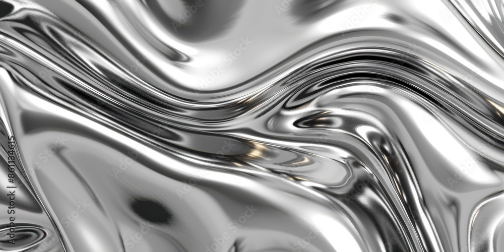 fabric with silver sheen and wave design for elegant material concept fabric with silver sheen and wave design for elegant material concept