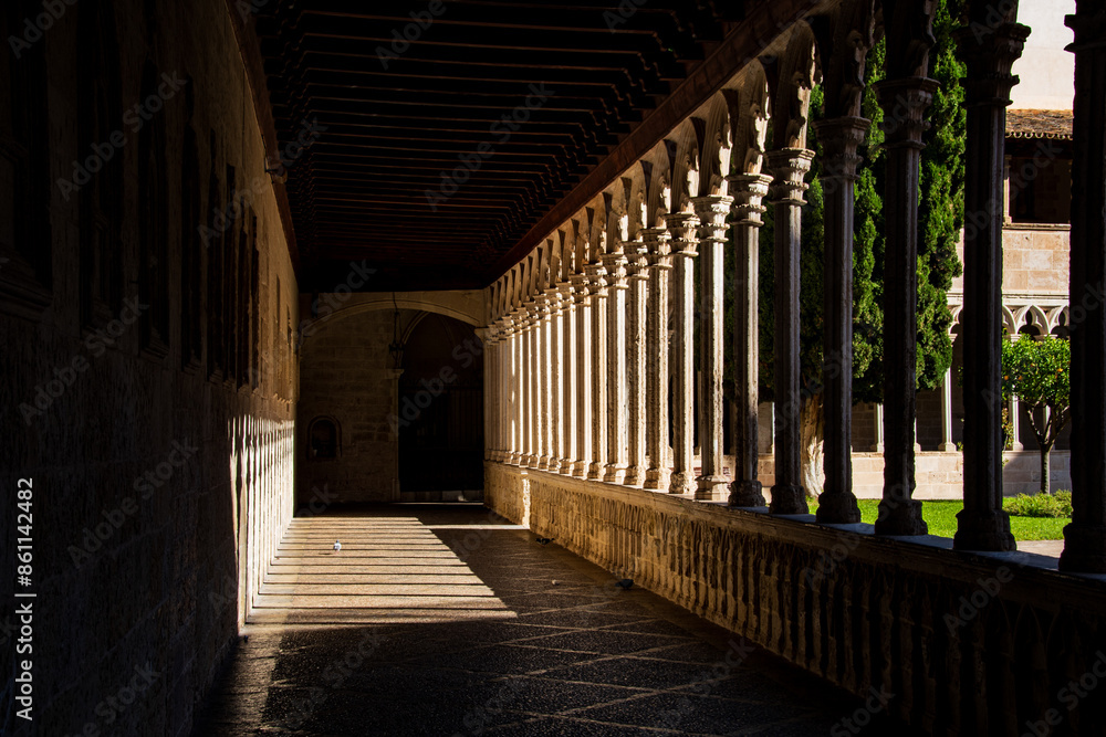 Obraz premium corridor of the old house