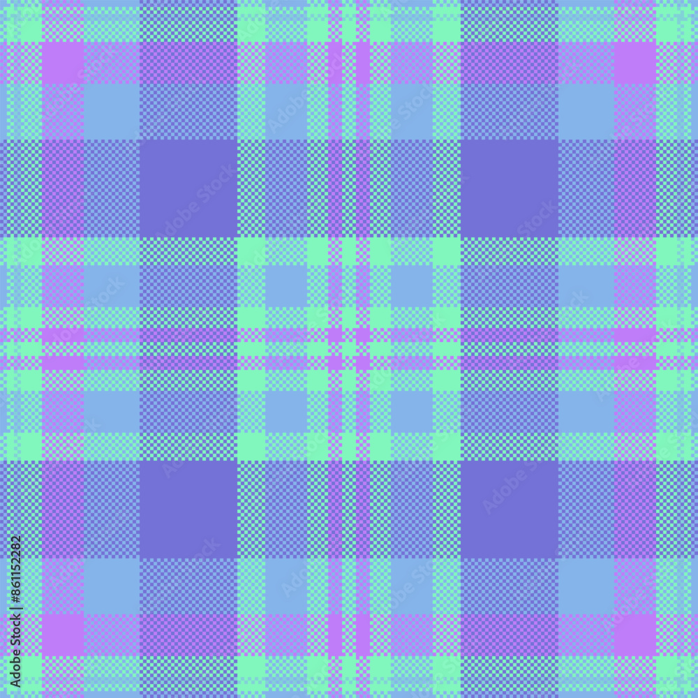 Royalty check textile background, vichy fabric plaid texture. Fuzzy pattern vector tartan seamless in blue and indigo colors. Royalty check textile background, vichy fabric plaid texture. Fuzzy pattern vector tartan seamless in blue and indigo colors.