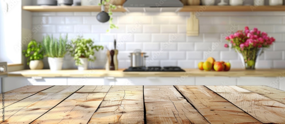 Table background of free spacefor your decoration and kitchen interior . Copy space image. Place for adding text and design Table background of free spacefor your decoration and kitchen interior . Copy space image. Place for adding text and design